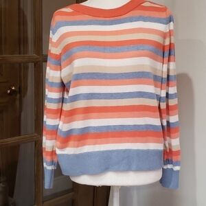 SUMMER & Sage Striped Sweater NWOT
